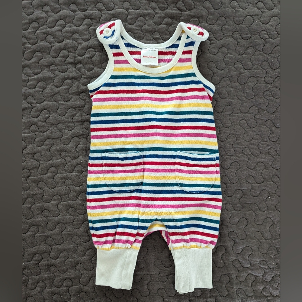 Hanna Andersson Rainbow Overalls